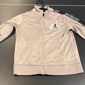 Jordan Gray Zip-Up Jacket Nike Air